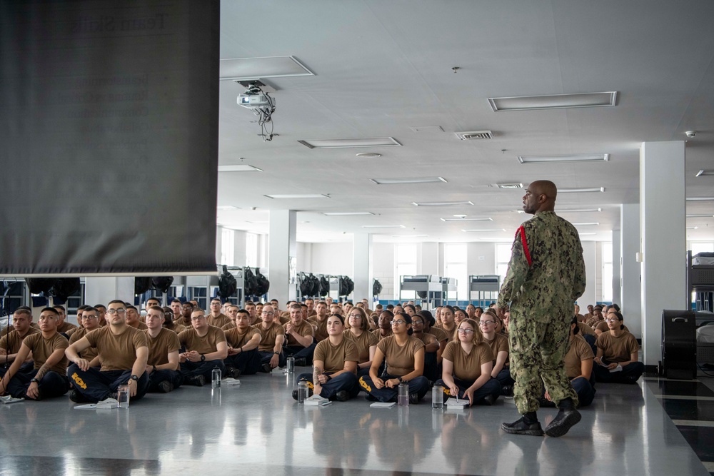 Recruits Undergo Training At Recruit Training Command