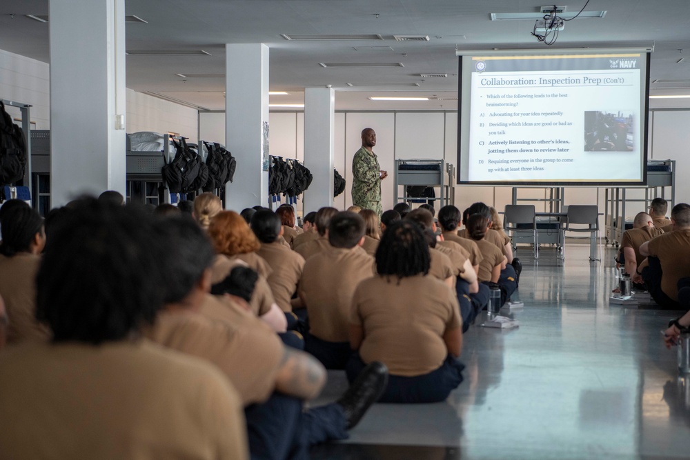 Recruits Undergo Training At Recruit Training Command