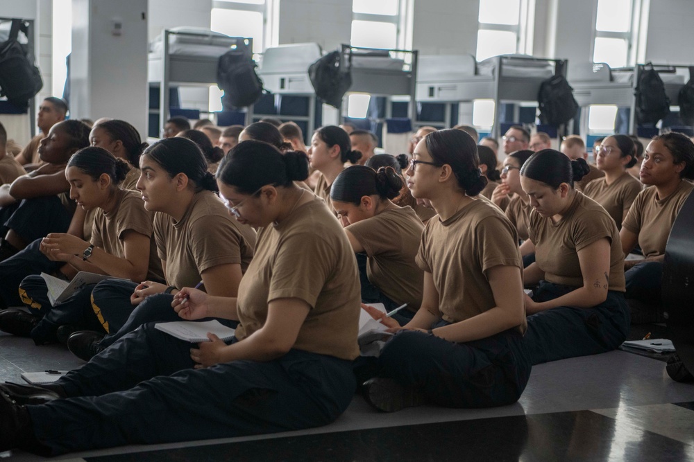 Recruits Undergo Training At Recruit Training Command