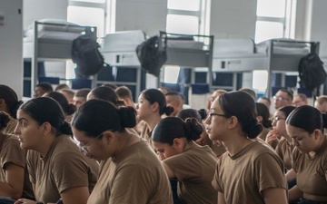 Recruits Undergo Training At Recruit Training Command