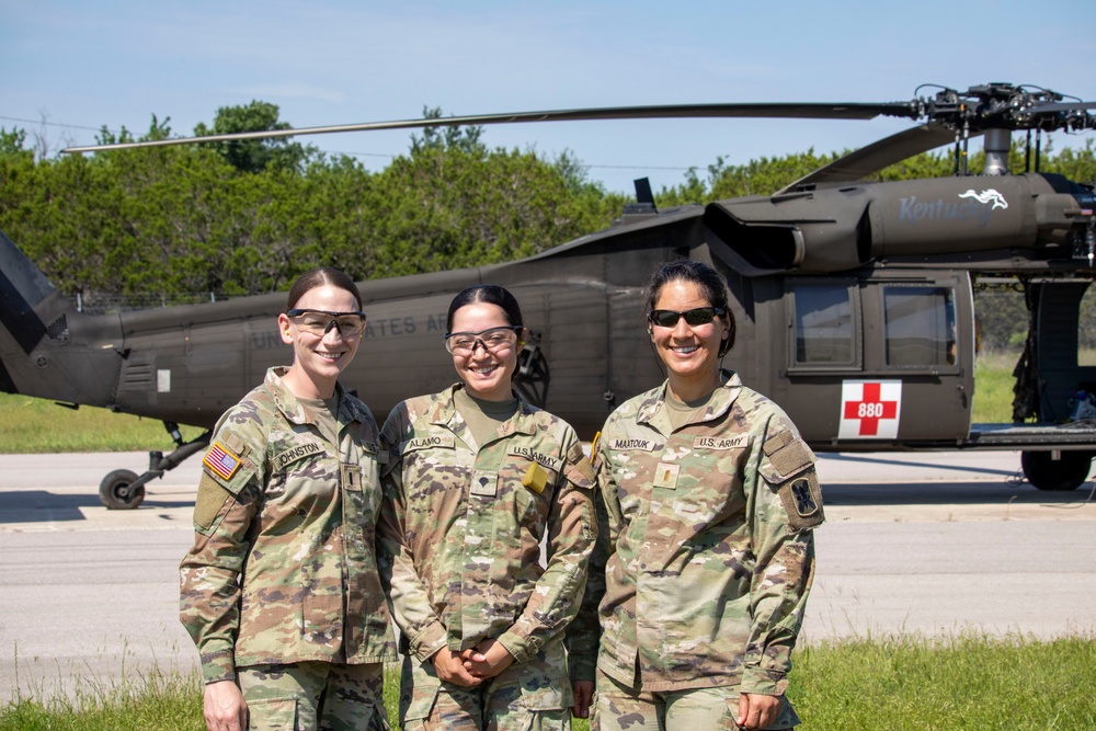 MEDEVAC Hot and Cold load training