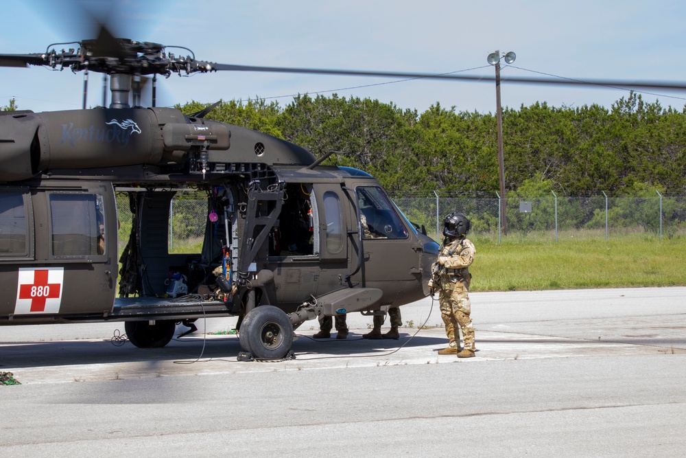 MEDEVAC Hot and Cold load training