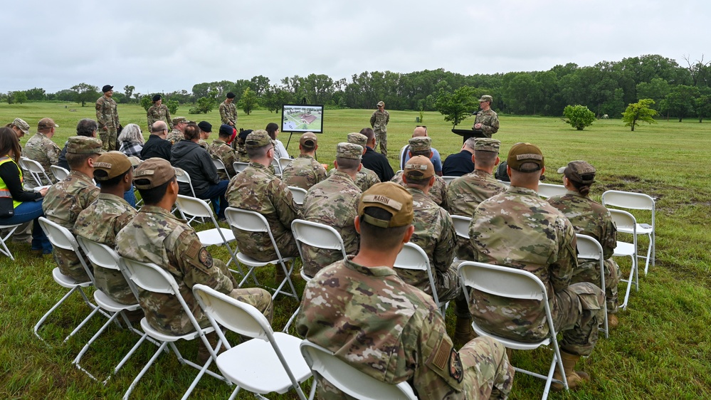 New military working dog facility groundbreaking