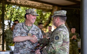 Meeting with Bosnian General