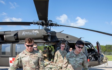 MEDEVAC Hot and Cold load training