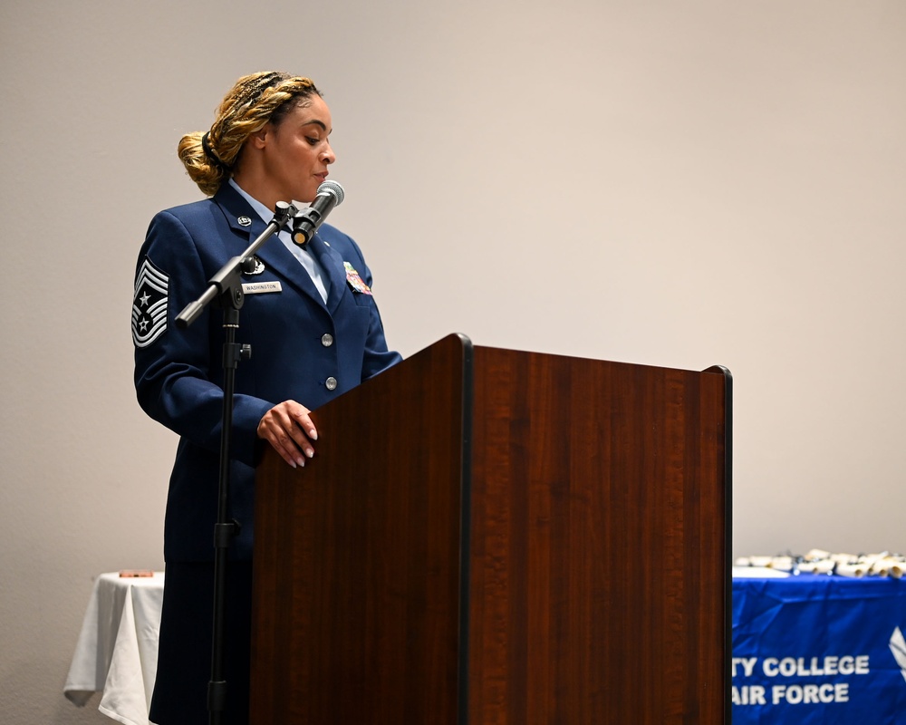 Goodfellow CCAF FA24 and SP25 Graduation Ceremony