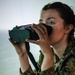 USS Ronald Reagan (CVN76) Sailors participate in a Navigation Simulation