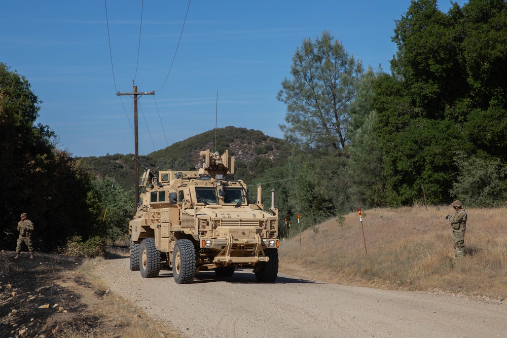 Operation Mojave Falcon - 420th Engineer Company Convoy Operations