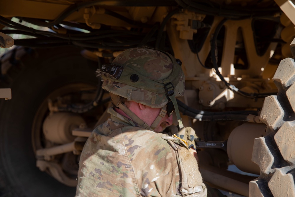 Operation Mojave Falcon - 420th Engineer Company Convoy Operations