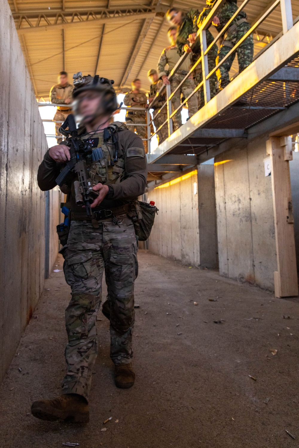 CQB training during SOUTHERN STAR 25