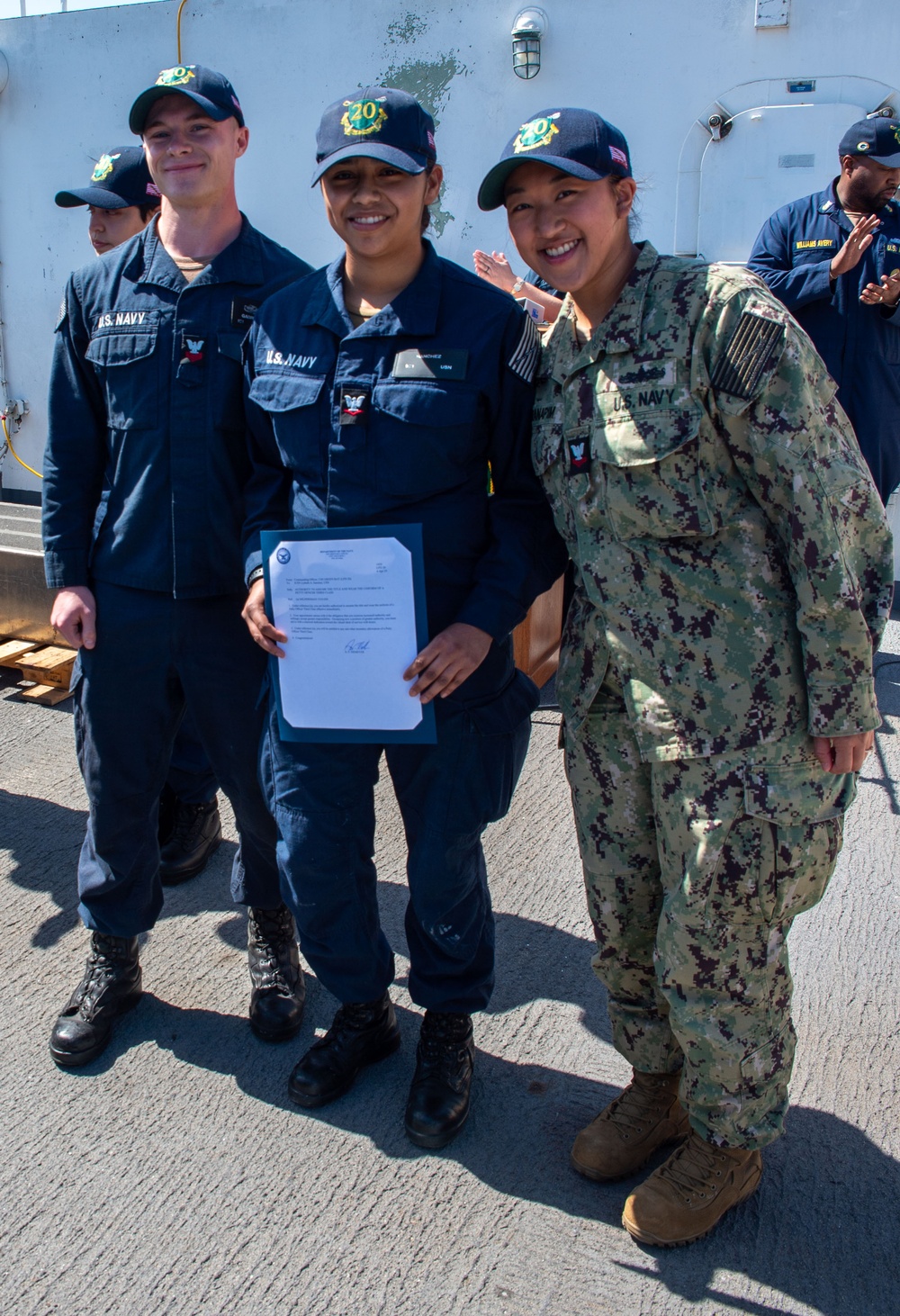USS Green Bay Captains Call