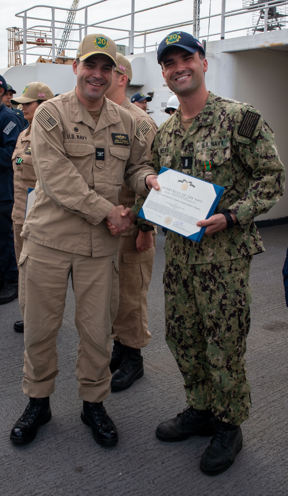 USS Green Bay Captains Call
