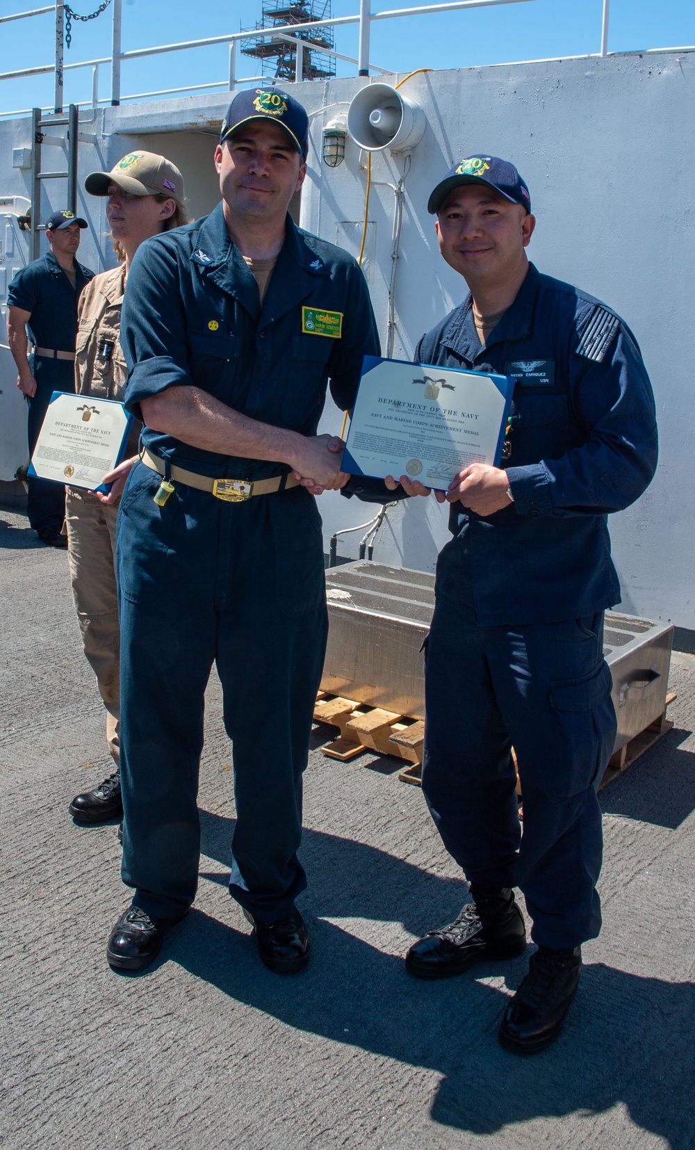 USS Green Bay Captains Call