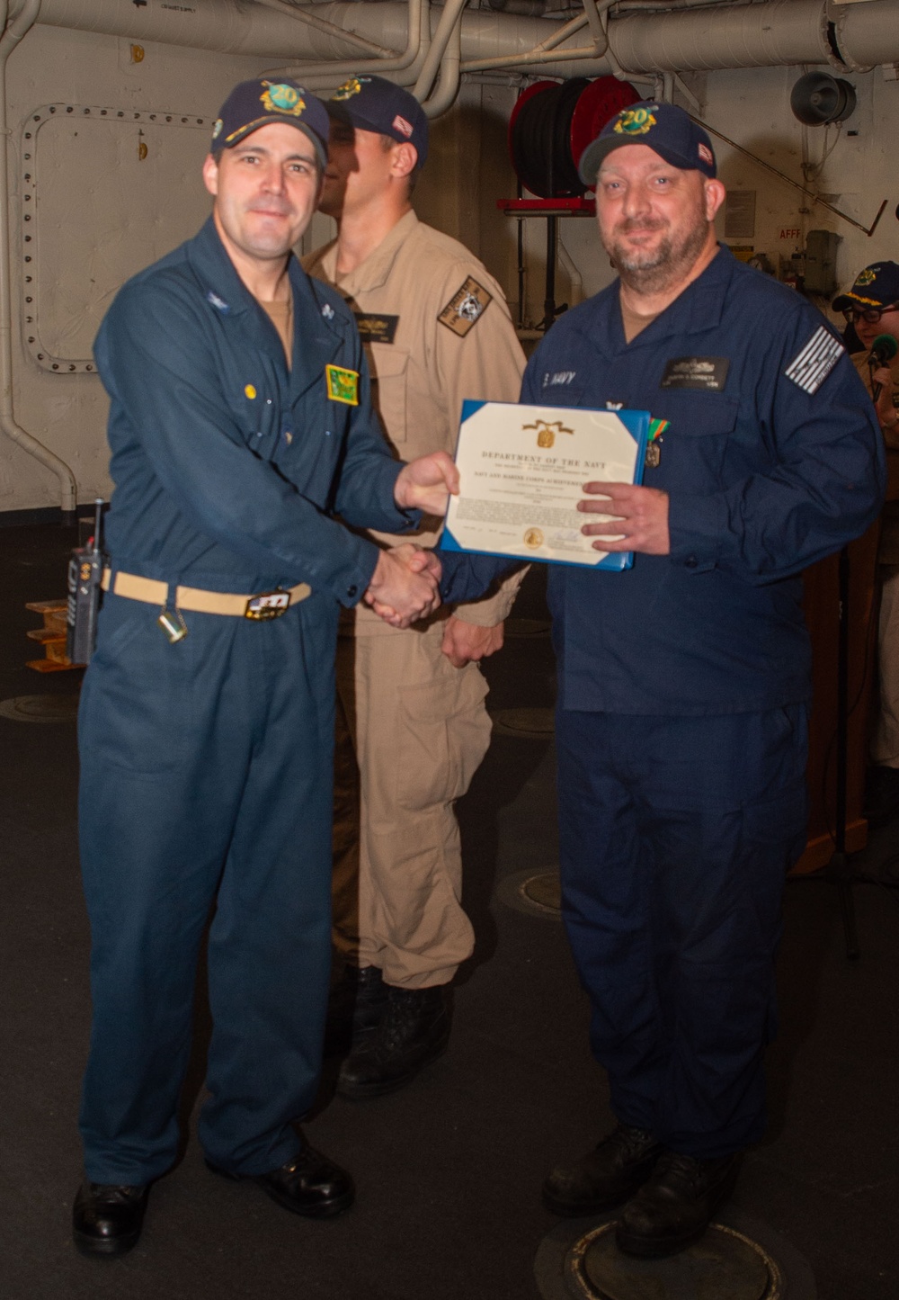 USS Green Bay Captains Call