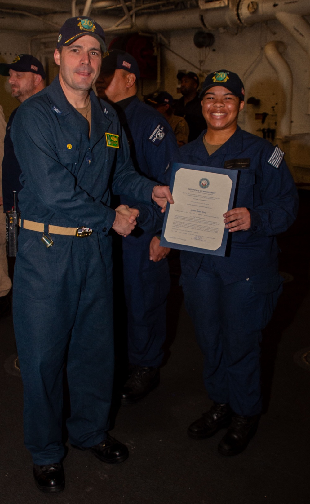 USS Green Bay Captains Call