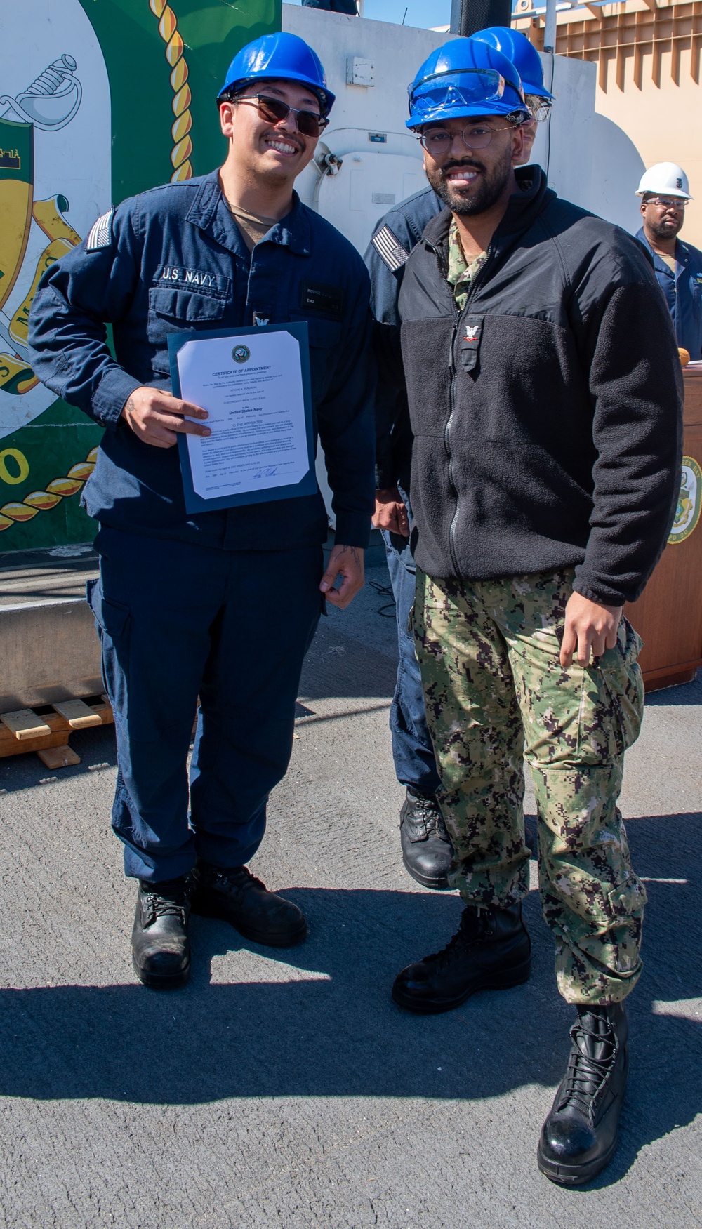 USS Green Bay Captains Call