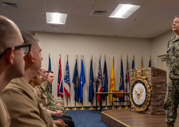 CNRC visits NORU Sailors at Naval Air Station Pensacola