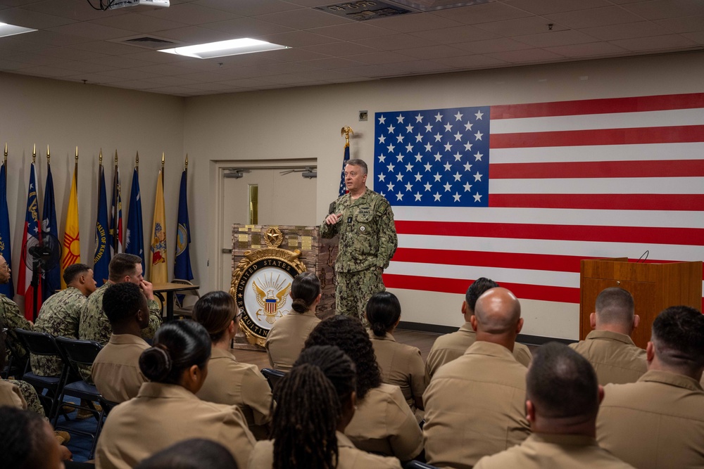 CNRC visits NORU Sailors at Naval Air Station Pensacola