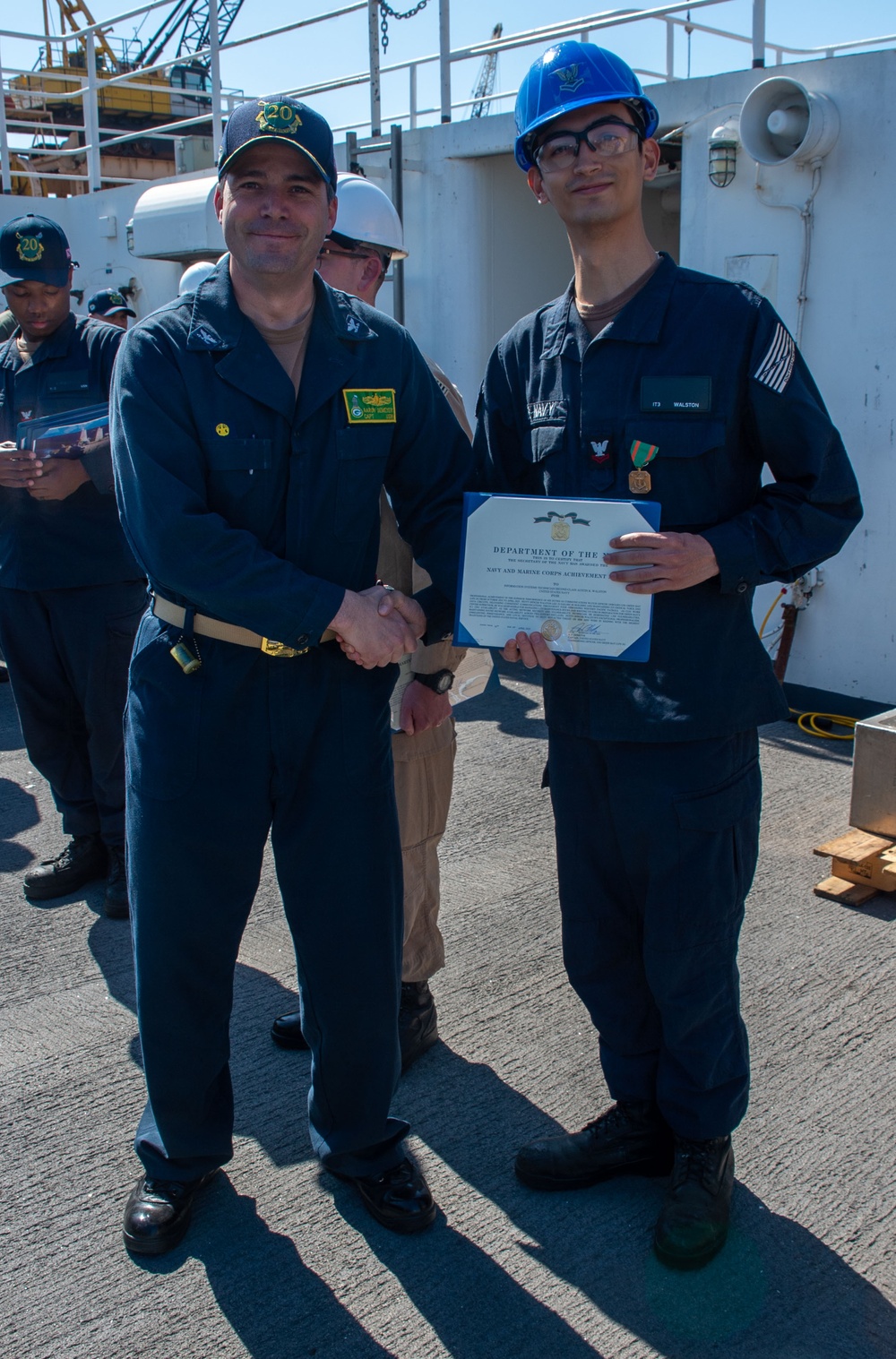 USS Green Bay Captains Call