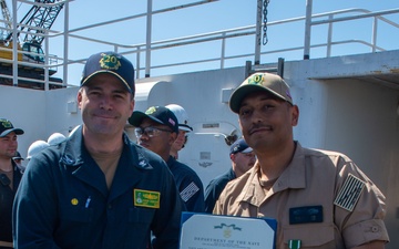 USS Green Bay Captains Call