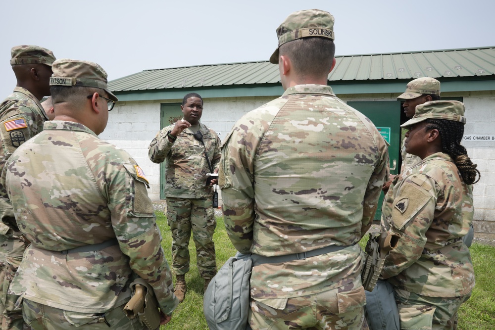 District of Columbia National Guard 74th Troop Command conducts chemical warfare