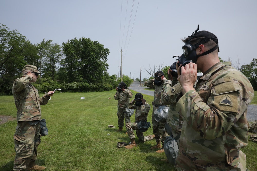 District of Columbia National Guard 74th Troop Command conducts chemical warfare