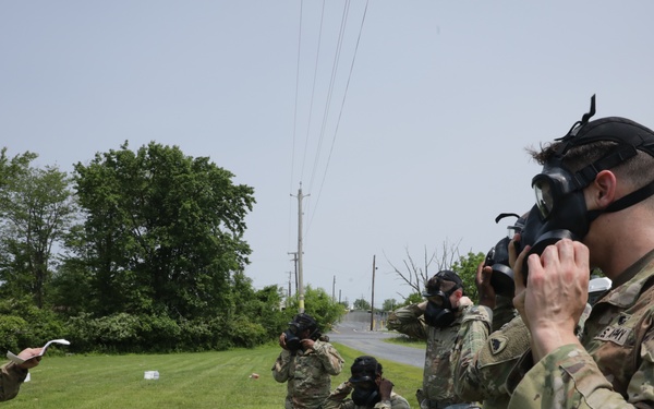 District of Columbia National Guard 74th Troop Command conducts chemical warfare