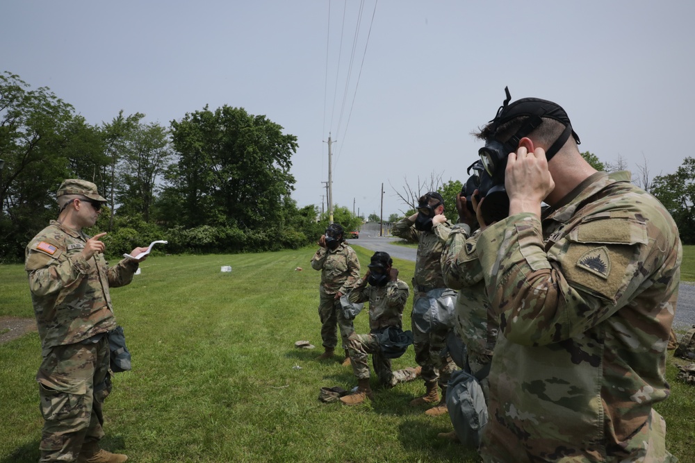 District of Columbia National Guard 74th Troop Command conducts chemical warfare