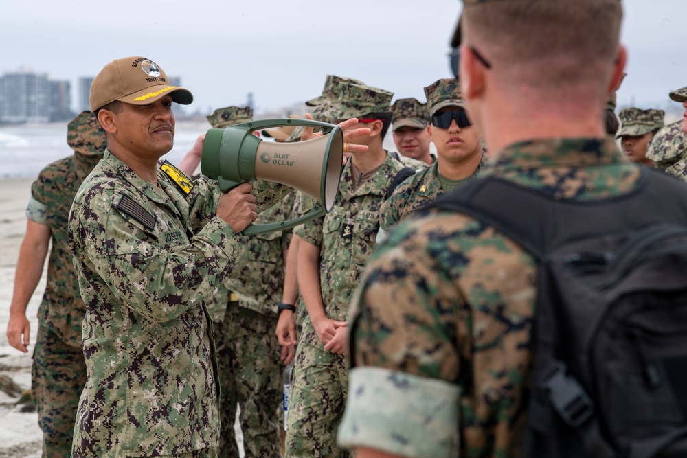 Midshipmen Visit Naval Amphibious Base, Observe Beach Operations