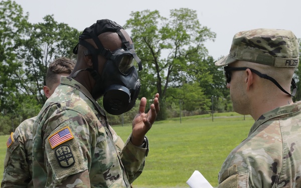 District of Columbia National Guard 74th Troop Command conducts chemical warfare