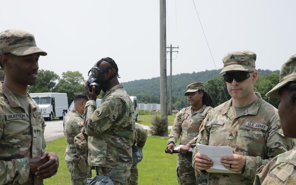 District of Columbia National Guard 74th Troop Command conducts chemical warfare