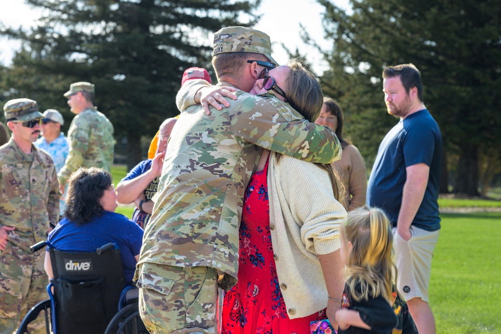 2-300th Field Artillery Regiment returns home from deployment