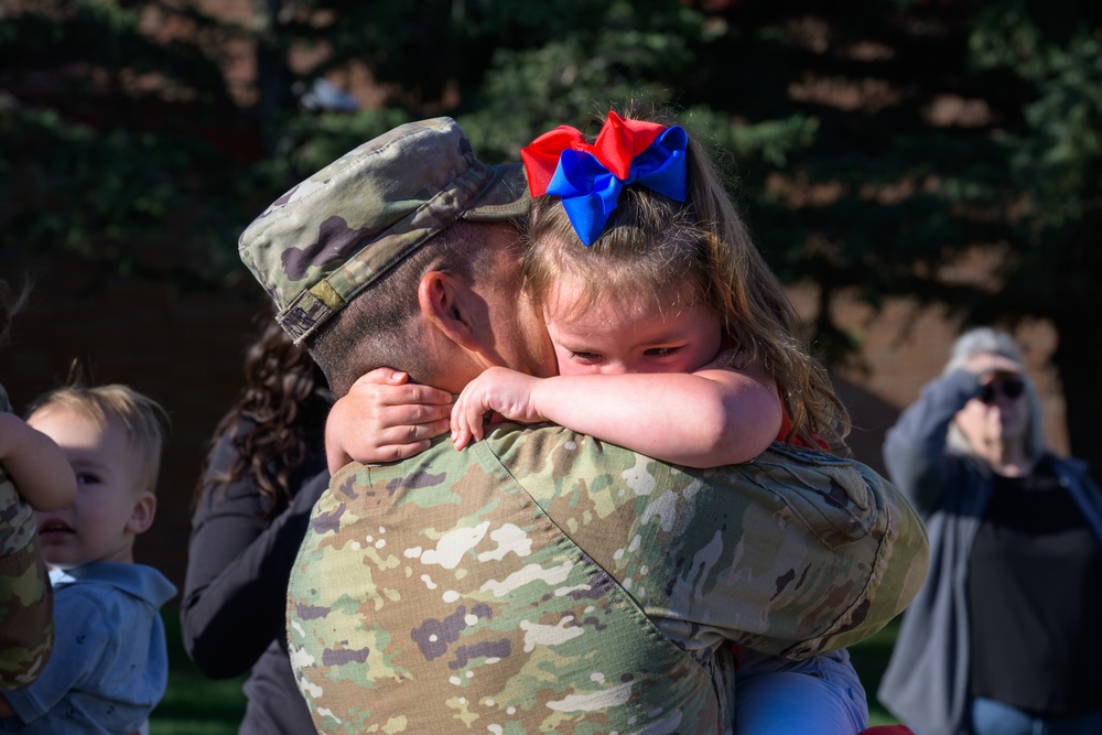 2-300th Field Artillery Regiment returns home from deployment