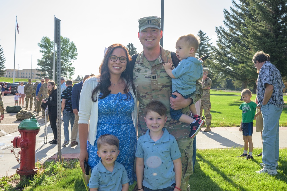 2-300th Field Artillery Regiment returns home from deployment