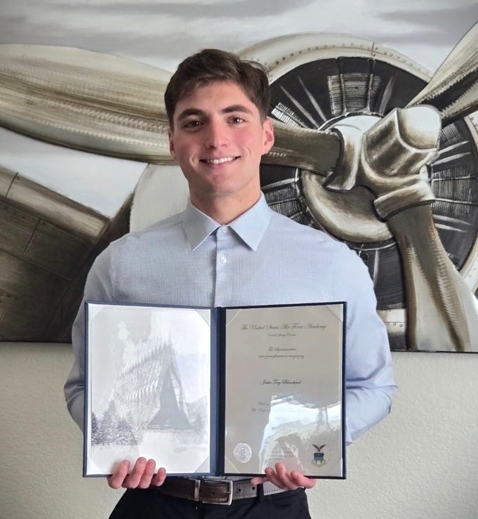 Blacksnake appointed to U.S. Air Force Academy