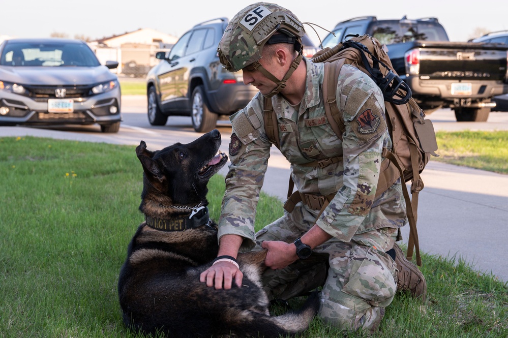 Grand Forks AFB hosts inaugural Top Dog of the Tundra Competition, celebrates Police Week 2025