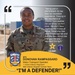 1-102nd Infantry Regiment, &quot;IM A DEFENDER&quot; Spc. Donovan Rampassard