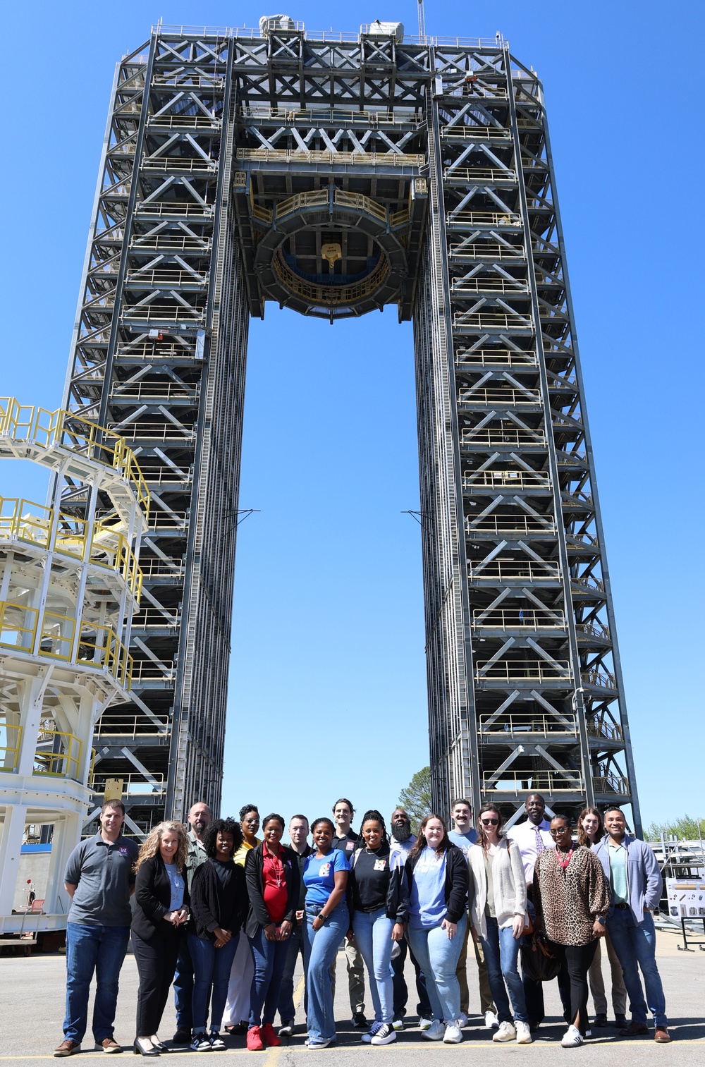 Huntsville Center's Leadership Development Program tours NASA's Marshall Space Flight Center