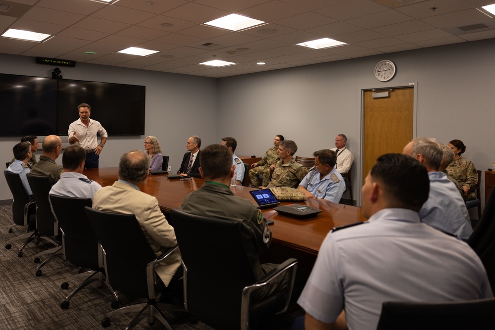 Brig. Gen. Gustavo Valverde Fuerza Aerea Argentina Air Chief visits 162nd Wing