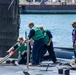 USS Maine (SSBN 741) Moors at Naval Base Kitsap–Bangor Following Tiger Cruise