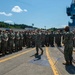 COMSUBGRU-9 Presents Olympic Bowl Trophy to USS Nebraska (SSBN 739)