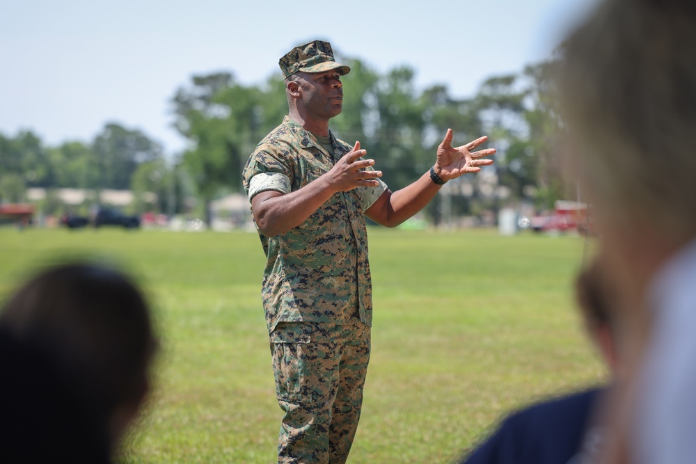 Camp Lejeune Hosts STEM Day for Broad Creek Middle School Students