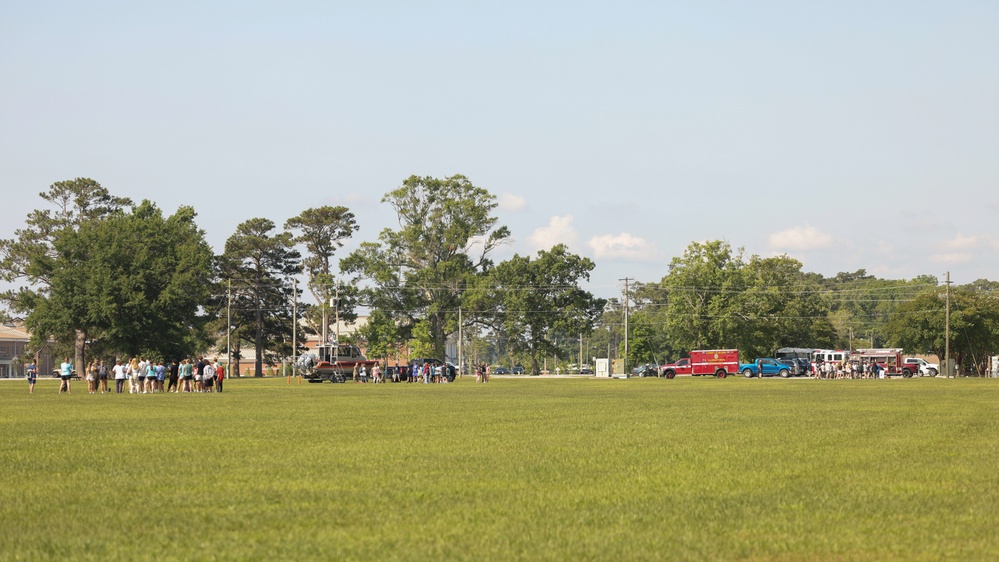 Camp Lejeune Hosts STEM Day for Broad Creek Middle School Students