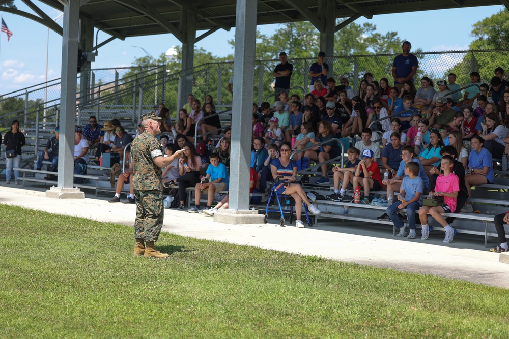 Camp Lejeune Hosts STEM Day for Broad Creek Middle School Students