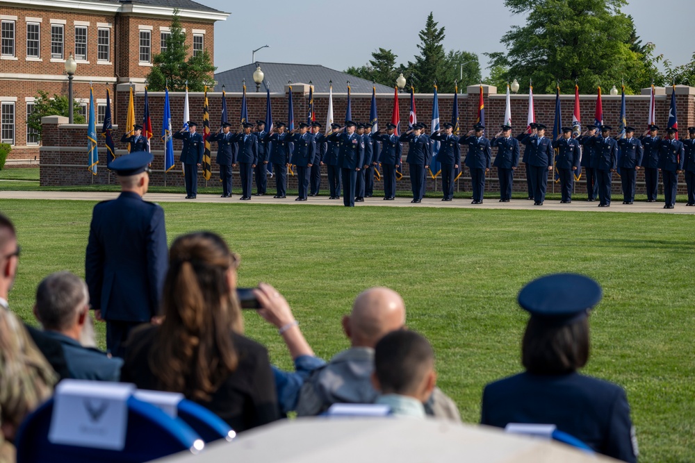 Officer assumes command of U.S. Air and Space Force Honor Guards