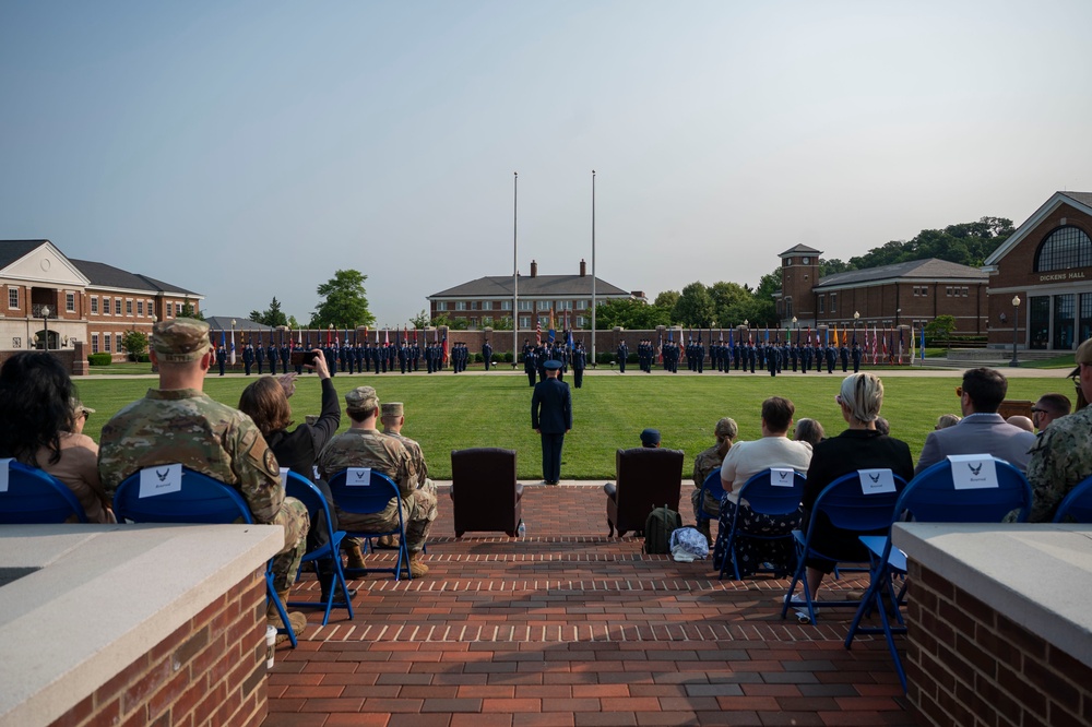 Officer assumes command of U.S. Air and Space Force Honor Guards