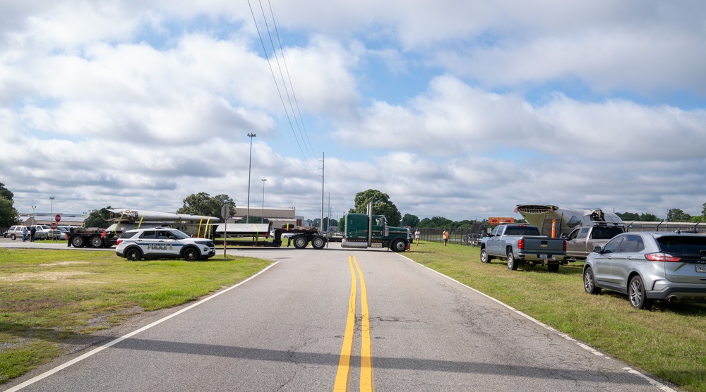 Robins AFB sends C-130 to Eglin AFB
