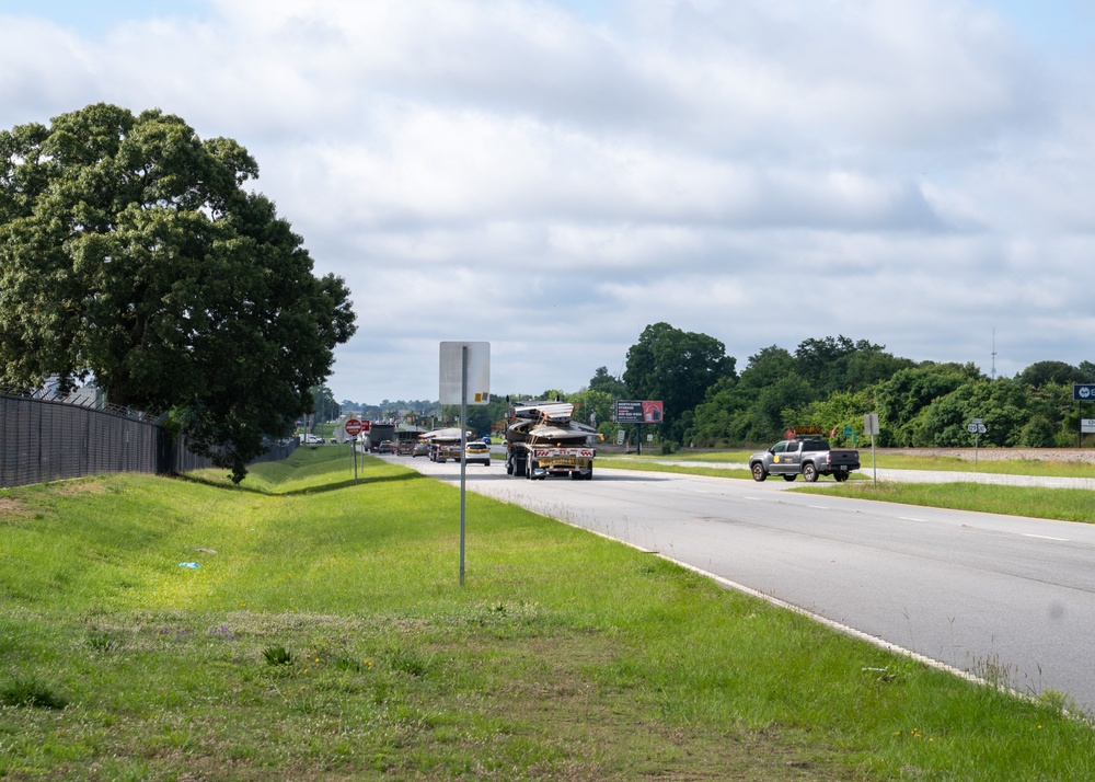 Robins AFB sends C-130 to Eglin AFB