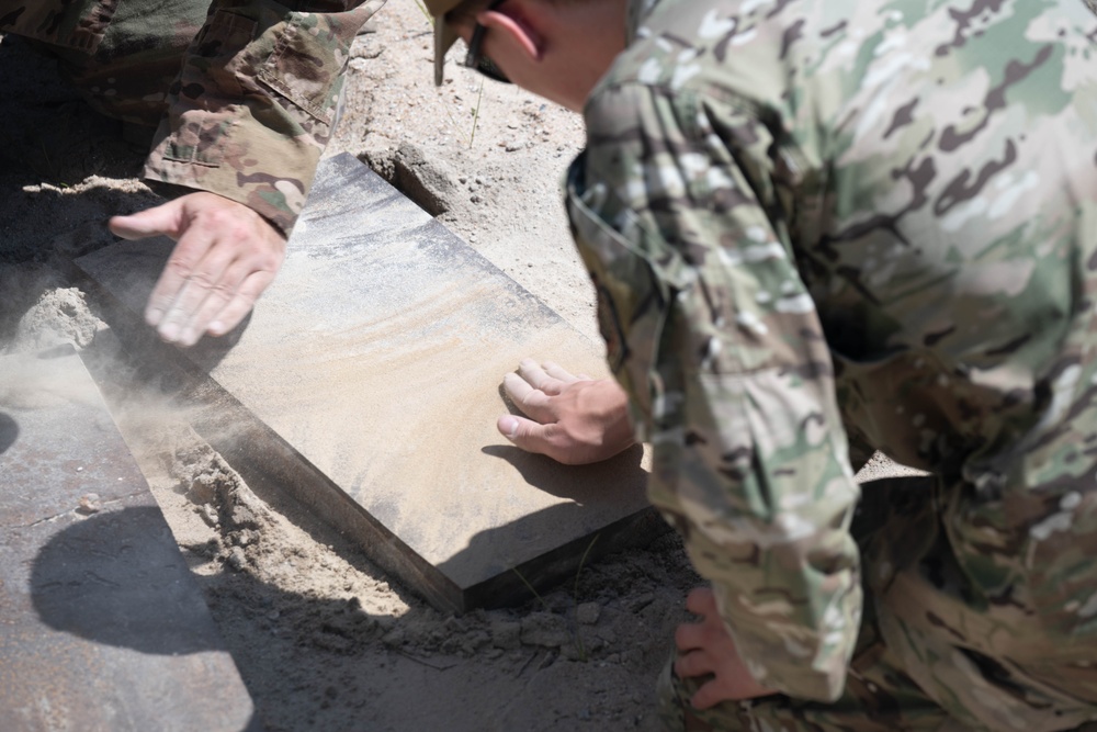 Explosive Ordnance Disposal training
