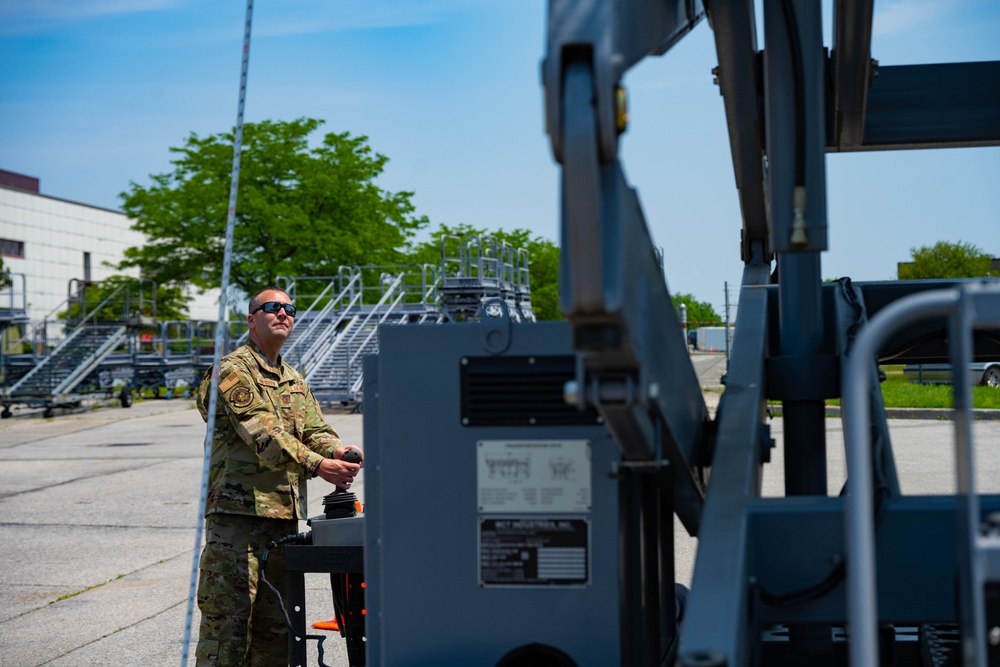 AGE preforms equipment test
